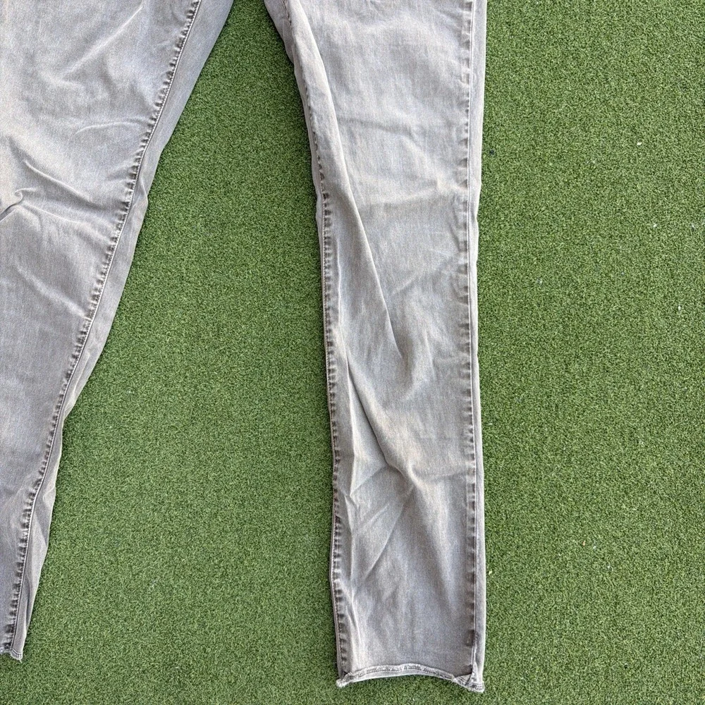 James Perse Brushed Twill 5 Pocket Pants Brown Men 30x31 UNHEMMED Slim $325